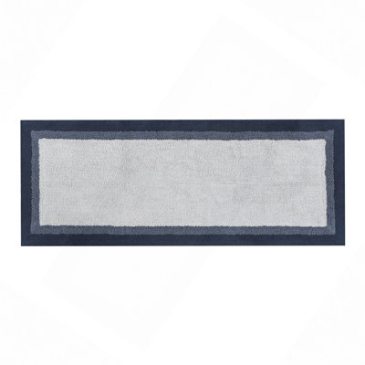 Tapis de bain en coton touffeté