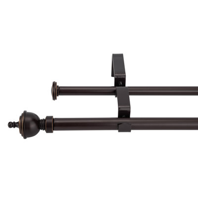 Arinze Adjustable Double Curtain Rod