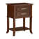 Johnessa 2 Drawer End Table with Shelf with Solid Wood Legs