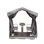 Banc oscillant d'extérieur 4 places avec auvent, fauteuil oscillant rétro en métal avec structure en aluminium, balancelle d'extérieur, jardin, pelouse