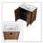 30.01'' Single Bathroom Vanity with Ceramic Top