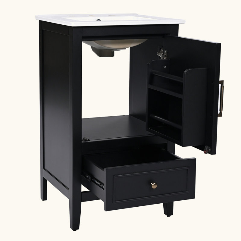Multi-functional Bathroom Vanity with Sink Combo