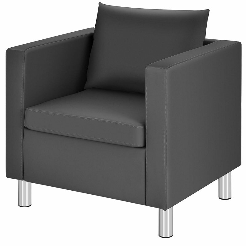 Lolington Faux Leather Armchair