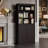 Palace Imports Premium 100% Solid European Oak 6-Shelf Modular Bookcase with 2 Shaker Doors – 32" Wide, 71.5" Tall-277205049
