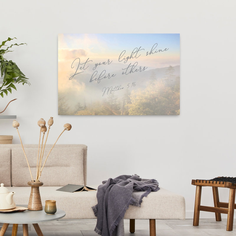 «Let Your Light Shine», art contemporain de paysage abstrait, H 36 po x l 24 po