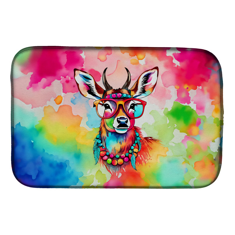 Tapis de séchage hippie