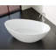 Baignoire autoportante en résine mate avec trop-plein et drain 66,6 po x 33,5 po Badeloft BW-03-L-M-71526171