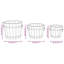 Clavier Wood Pot Planter