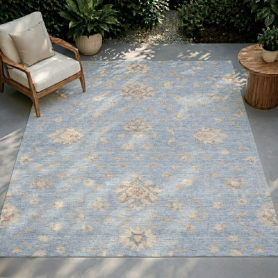 Tapis Chantille ACN3076 Global, lavable à la machine, intérieur/extérieur