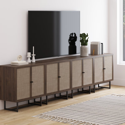 4-Piece Steel Accent Cabinet Set Or TV Stand