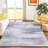 Machine Washable Indoor/Outdoor Chantille ACN2402 Abstract Rug-1201330679