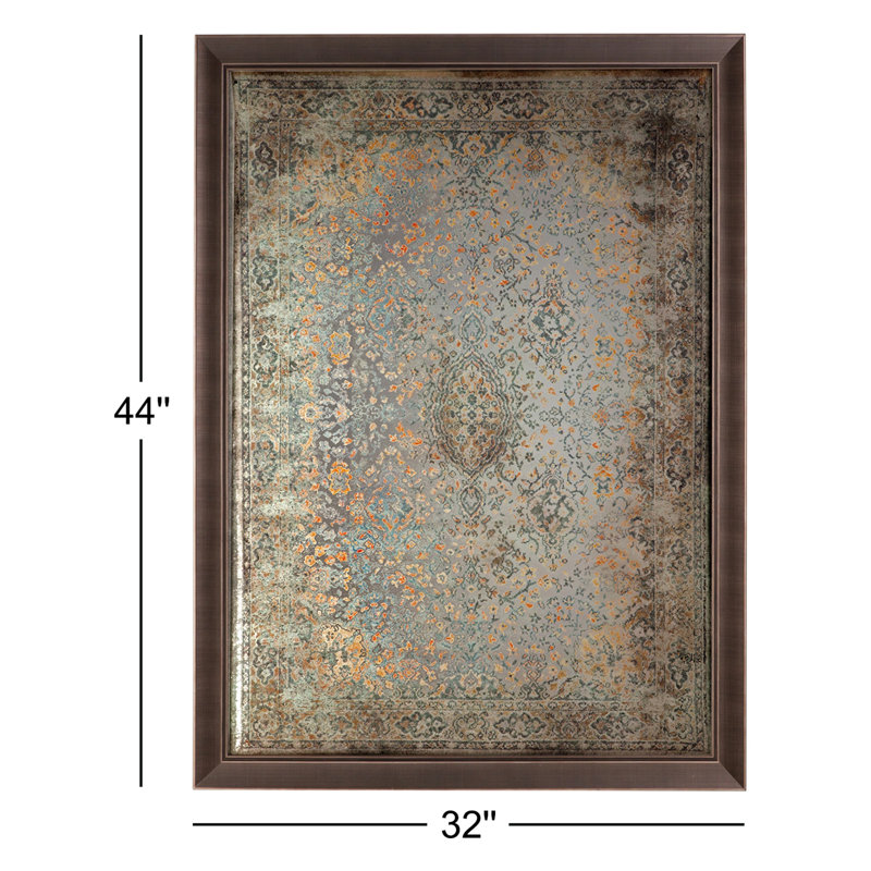 Maier Wood Flat Wall Mirror
