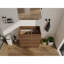 Meuble-lavabo de salle de bain de 30 po (29 1/8 po) sans lavabo, meuble-lavabo sous-comptoir moderne avec double tiroir, meuble-lavabo de salle de bain autoportant, bois d'ingénierie, brun-130611465-130611468