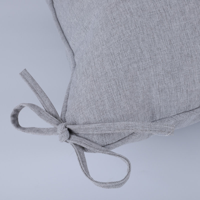2-Piece Outdoor Deep Seat Cushion Set ( Cushion Only), Light Gray