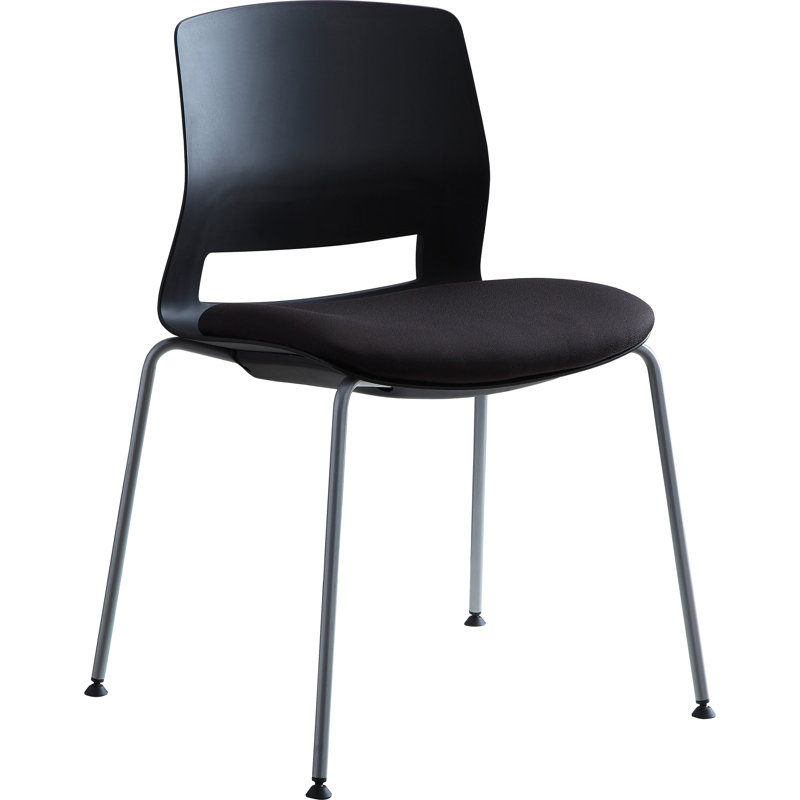 Chaise empilable Arctic Series, Noir