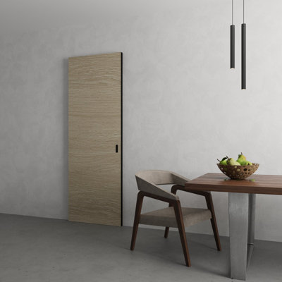 Hidden Barn with Black Edges Planum 0010 Oak 28" x 84"
