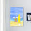 « hawaii fille », peinture sur toile-17900423