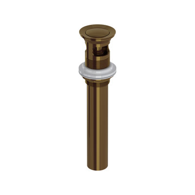 Rohl Push Drain with Overflow