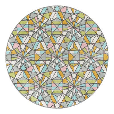 Unique Loom Vivid Whimsy Kids Rug