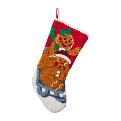 Chaussette de Noël 21 po, pain d'épice