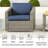 Tiaka 2-Person Swivel Outdoor Seating Group-300930574-300930569