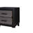 SOLUTO GREY AND BLACK NIGHTSTAND