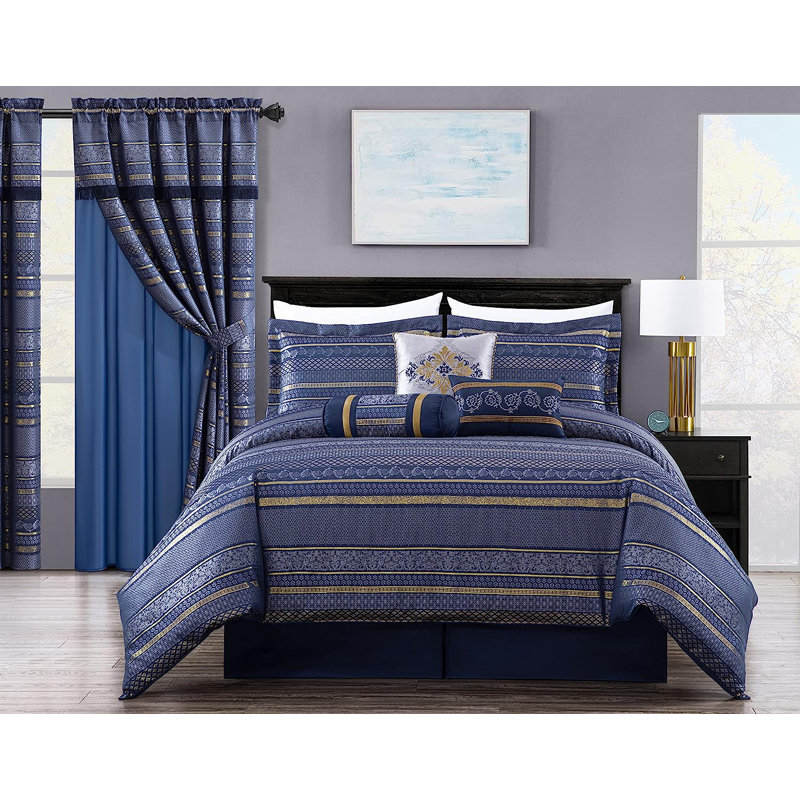 Comforter, Queen Comforter + 6 Additional Pieces