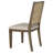 Daureen Rectangular Dining Table Set Light Brown-1579084593