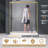 68 To 72 In. W X 72 In. H Semi-Frameless Double Sliding Shower Door In Brushed Gold Bypass Frame Alcove Shower Door With 1/4 In (6MM) Tempered Clear Glass-115942597
