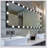 Hollywood Style Full Length Vanity Mirror With LED Lights For Bedroom And Hotel, Wall Mountable, Large Floor Dressing Mirror