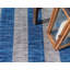 Tapis d'extérieur scintillant couleur azur-406473538