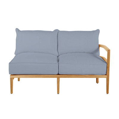 Santa Barbara Teak Right Arm Facing - Natural Teak