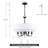 Ciriclio 21.5" W 5-Light Metal Drum Chandelier
