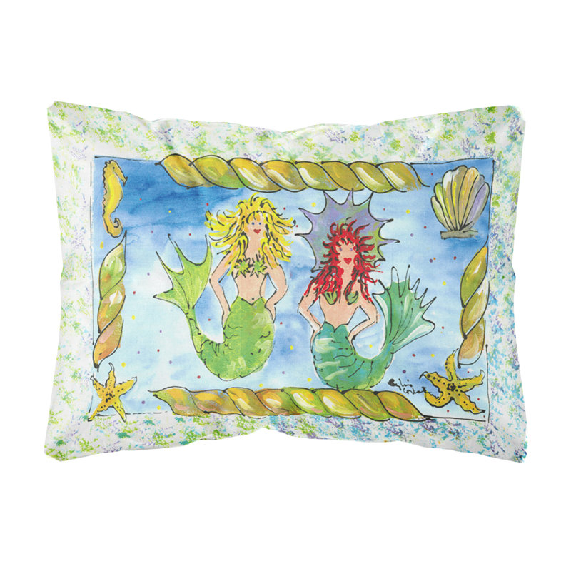 Coussin décoratif intérieur/extérieur sirène