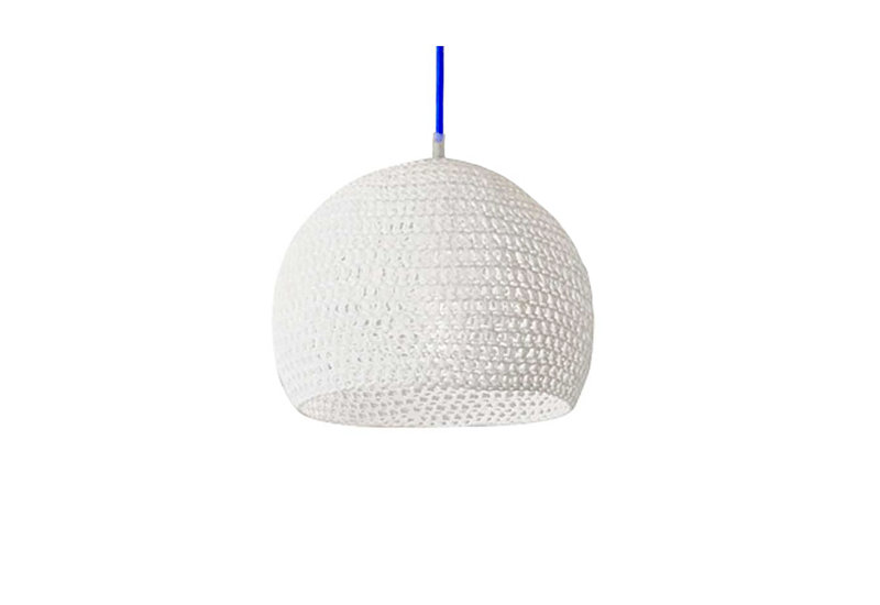 Trama 1 - Light Dome Pendant, White/Blue
