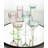 Flower Look Flute Glass