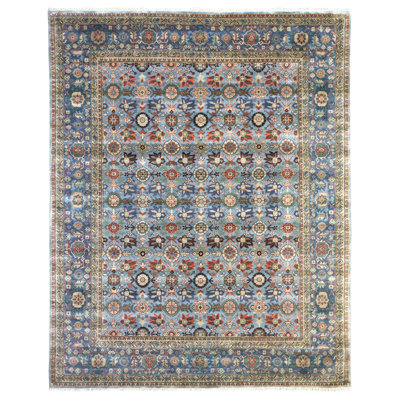 Mina Khani Hand Woven Wool Area Rug