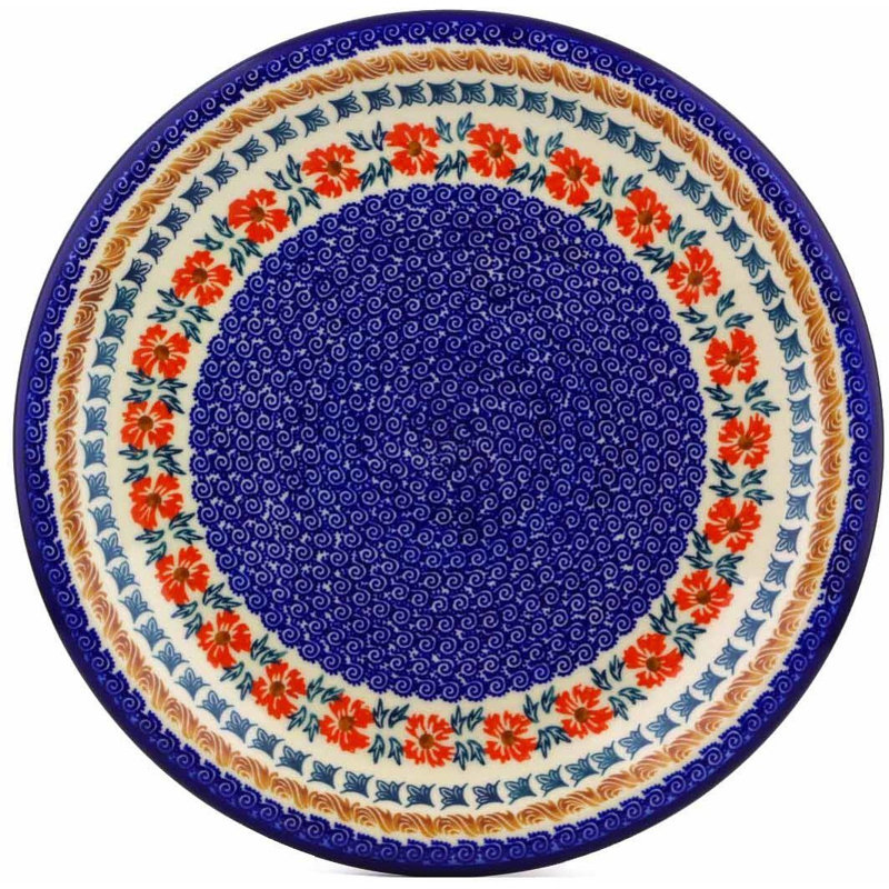 Polish Pottery Stoneware Platter