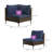 Wicker Outdoor Patio Sectional