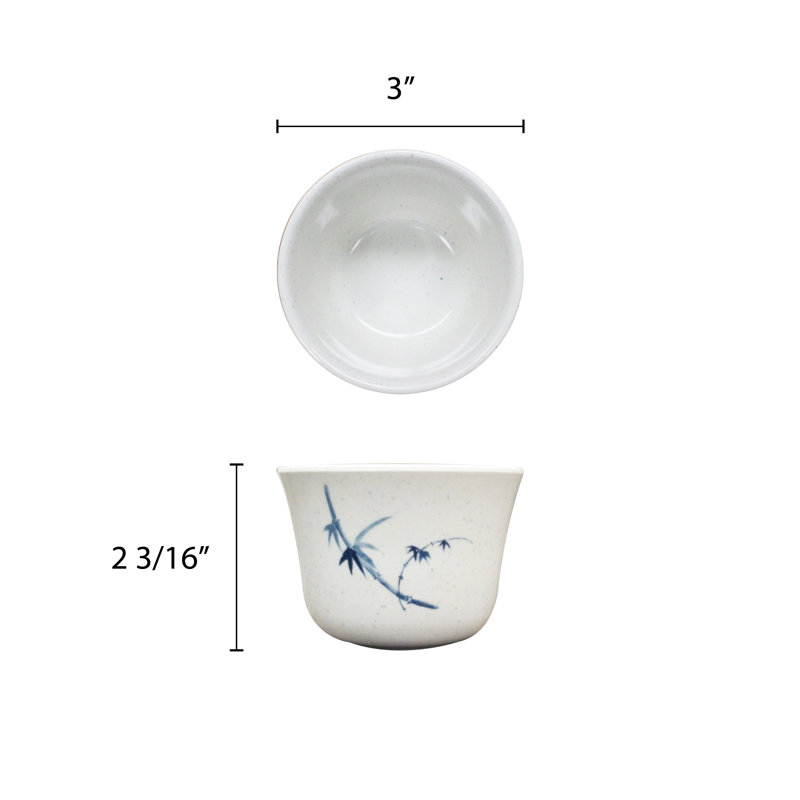 Bamboo Melamine Teacup