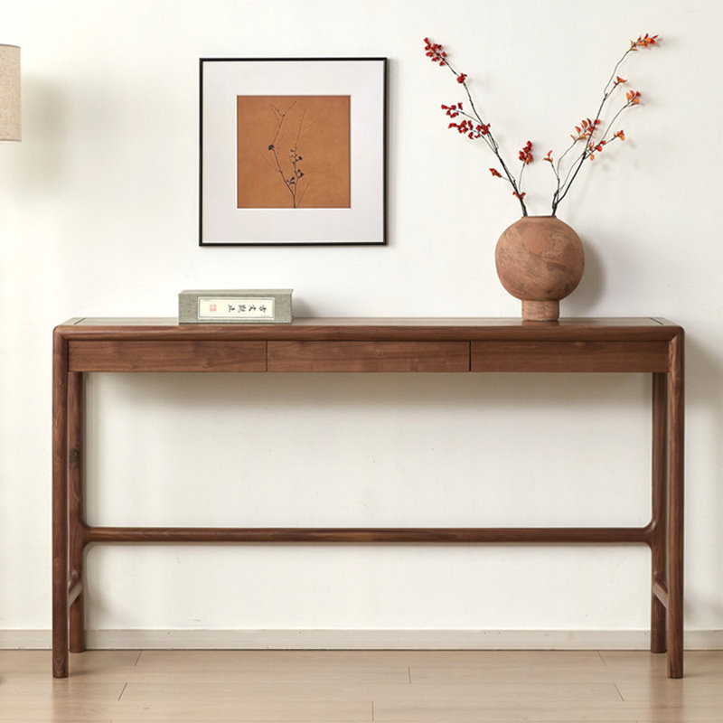 Console moderne de style nordique, H 35,4 po x l 70,9 po x P 13,8 po