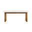 Ensemble de table de salle à manger extensible 6 pièces 82,7 pouces Modern-1941224424-1941224421