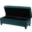 Rangement d'unité centrale sarcelle - avec rangement, 50 po Profondeur, largeur de 20,5 po, hauteur de 18,25 po, 30,95 lb. Poids du tissu: profond, large, haut-817608106