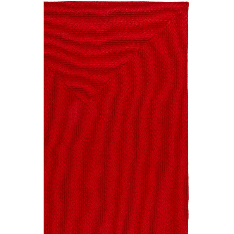 Tapis d'intérieur / extérieur tissé à la main Performance de couleur unie Graddy, Rectangle 8 pi x 10 pi