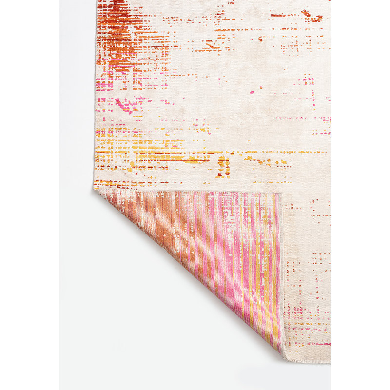 Modern Abstract Area Rug, Rectangle 9'10" x 14'