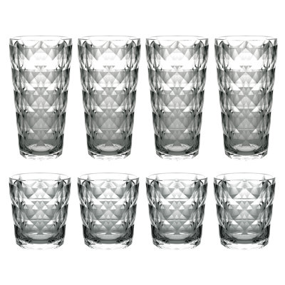 Bedias 22 oz. Acrylic Drinking Glass Set