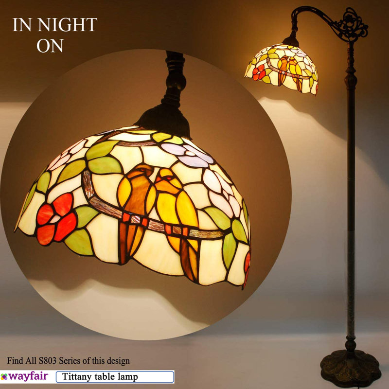 Lampe sur pied arquée 64 po Kahler