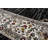 Sutphin Collection Medallion Transitional Area Rug, Black-510084802