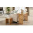 Pine Dining Bench And Table, Indoor Wood Bench For Entryway,Living Room,Kitchen And Bedroom Table And Bench Set (Nature, Bench & Table) Small Tempered Glass Included