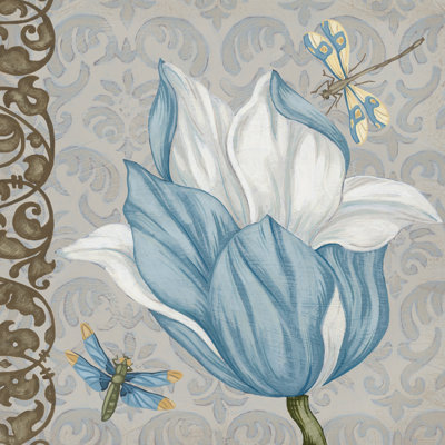 Garden Romance III by June Erica Vess - Wrapped Canvas Painting